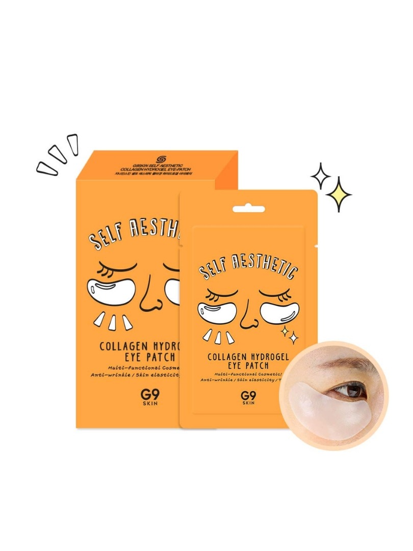G9 Collagen Hydrogel Eye Patch (2 τμχ) – Επιθέματα ματιών - Image 3