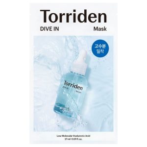 Torriden DIVE IN Hyaluronic Acid Mask- Μάσκα βαθιάς ενυδάτωσης και καταπράυνσης